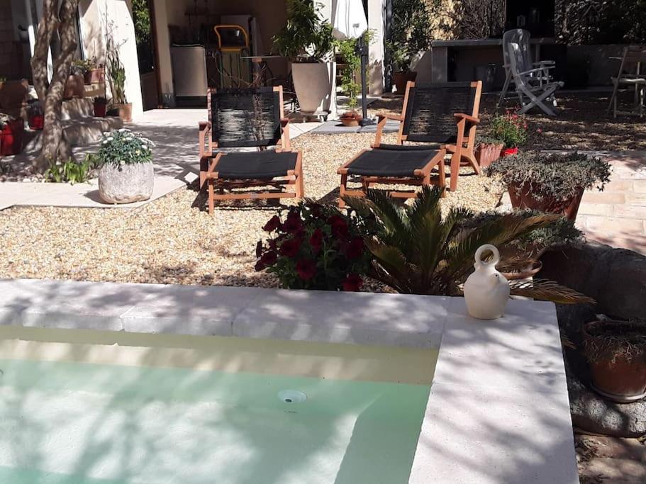 La Suite De Garlone Aujargues Esterno foto